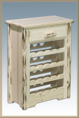 Picture of Montana Woodworks MWWR Wine Cabinet - Ready To Finish