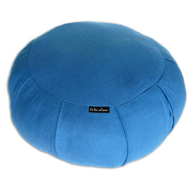 Wai Lana Productions 1032 Zafu Meditation Cushion - Blue