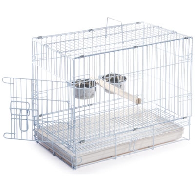 Picture of Prevue Pet Products 1305 Travel Cage - White