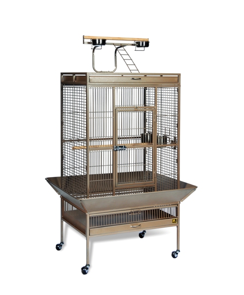 Picture of Prevue Pet Products 3154COCO 36 in. x 24 in. x 66 in. Wrought Iron Select Cage - Coco