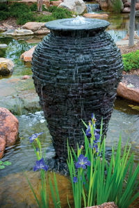 Picture of Aquascape 98940 Stacked Slate Urn - Large