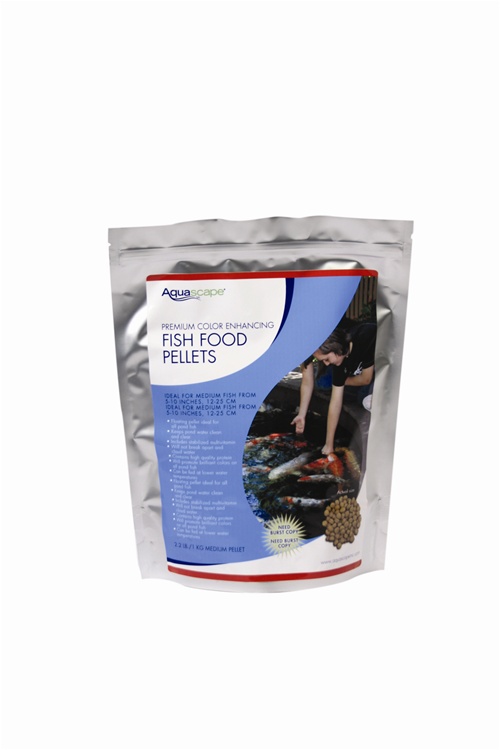 Picture of Aquascape 98874 1Kg Premium Color Enhancing Fish Food Pellets