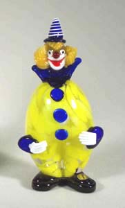 Picture of Belco FP-603 9-1/2&quot; Murano Glass Clown