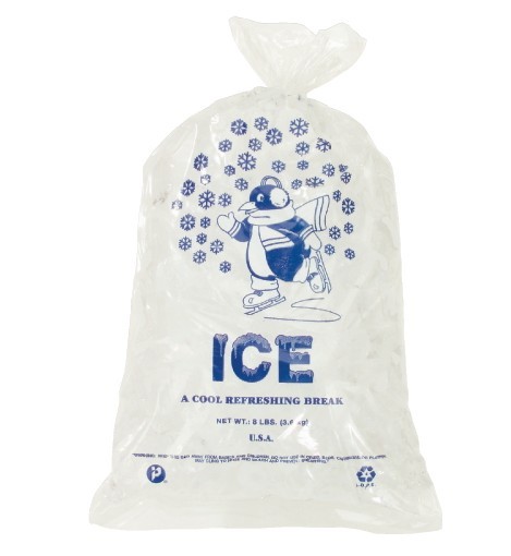 Picture of Inteplast Group IBS IC1221 Ice Bags with Twist Ties 12 in. W x 21 in. L