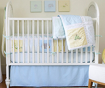 Picture of Little Acorn S11B01 Sweetpea baby bedset