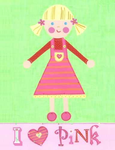 Picture of Little Acorn S11W00 Pink Girl -pinky