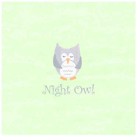 Picture of Little Acorn S11W32 Night Owl Rug