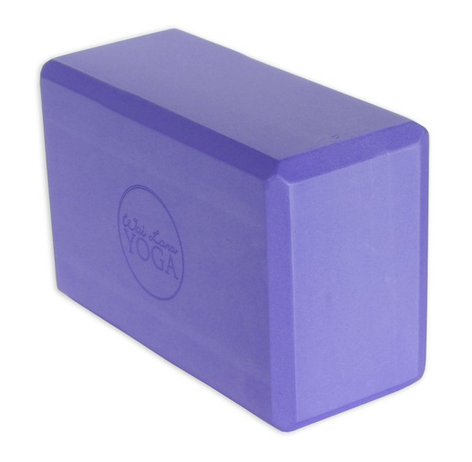 4 in. Foam Yoga Block - Purple