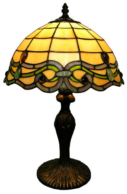 Picture of Warehouse of Tiffany 2464BB06 Semi-Baroque Table Lamp