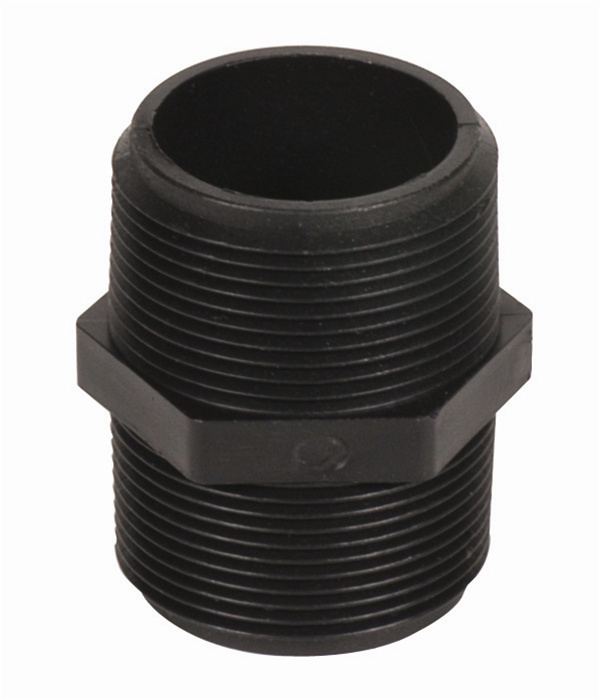 Aquascape 99130 Male Thread Nipple 1.25" for Pond Water Feature Waterfall Landscape and Garden