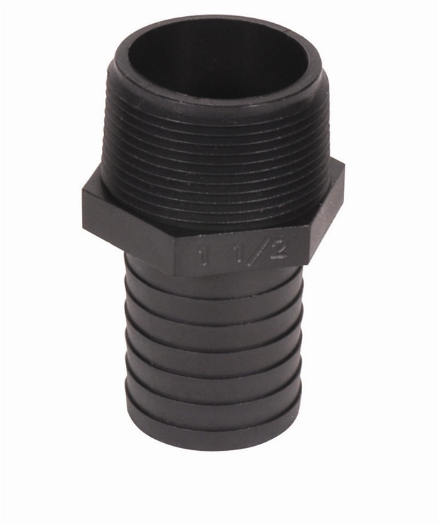 Aquascape 99153 Barbed Male Hose Adapter 3/4" to 3/4" for Pond Water Feature Waterfall Landscape and Garden