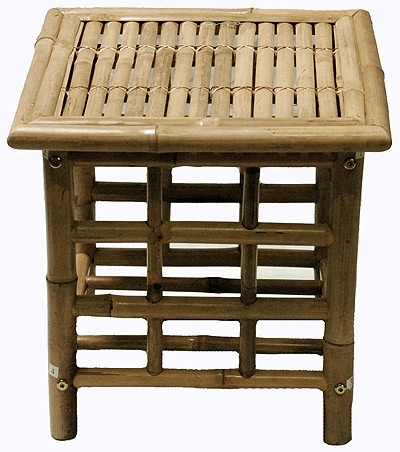 Picture of Bamboo54 5451 18&quot; Square End Table - Bamboo