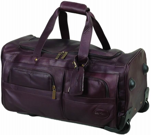 Picture of Claire Chase 233E-cafe Rolling Duffel - Cafe