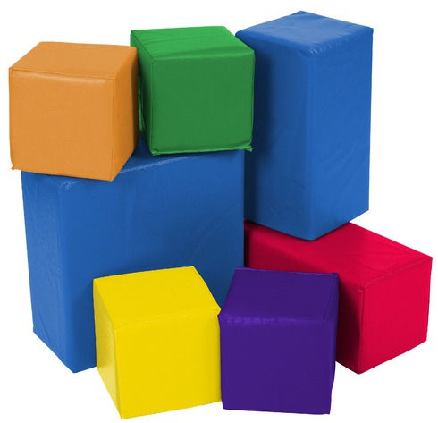 Picture of ECR4Kids SoftZone« 7-Piece Big Blocks - Primary