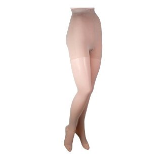 Picture of ITA-MED Sheer Pantyhose - Compression (23-30 mmHg): H-330  Medium  Nude