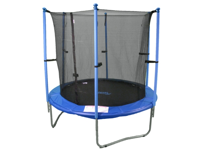 Picture of Upper Bounce UBSF01-7.5 7.5 Ft Trampoline &amp; Enclosure Set equipped with Upper Bounce Easy Assemble Feature