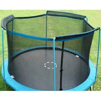Picture of Upper Bounce UBNET-12-2-AST 12 ft. - Framed - Trampoline Enclosure Net Fit For 2 Arches Sleeves on top