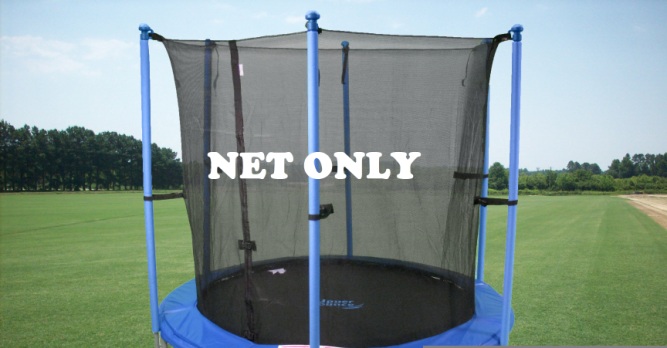 Picture of Upper Bounce UBNET-10-4-IS 10 ft. - Framed - Trampoline Enclosure Net Fit For 4 Poles or 2 Arches