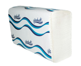 WIN 101 High-Quality Embossed Folded Paper Towel