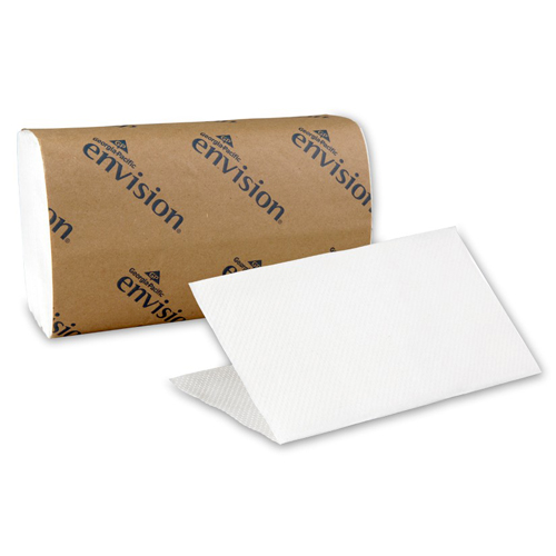 Picture of Georgia-Pacific GPC 209-04 Envision Singlefold Hand Towel - White