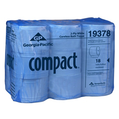 Picture of Georgia-Pacific GPC 193-78 Compact Coreless High Capacity 2-Ply Bathroom Tissue