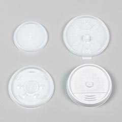 DCC 6JL Translucent Vented Lid 6 Oz