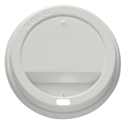 Picture of Solo Cup SCC TLP316 Traveler Drink-Thru Lid White - 1000-Case