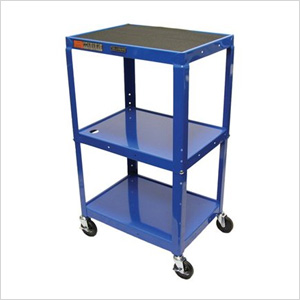 Picture of Luxor AVJ42-RB Adjustable Height Cart