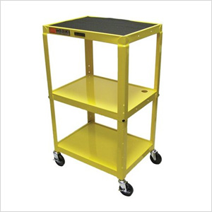 Picture of Luxor AVJ42-YW Adjustable Height Cart