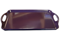 Picture of Reston Lloyd Multi-Purpose 18" Rectangle Melamine Plastic Handled Tray