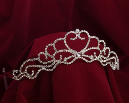 1-.63'' Rhinestone Changable Tiara