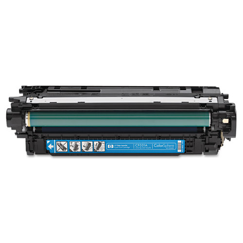Hewlett Packard CF031A HP 646A Cyan Print Cartridge - 17K Yield