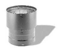 8860 6''-8'' Double Wall Stovepipe Increaser