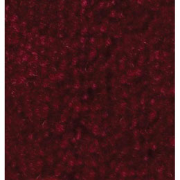 Picture of Goods Of The Woods 10703 Flame Polyester Half Round Rug - Crimson