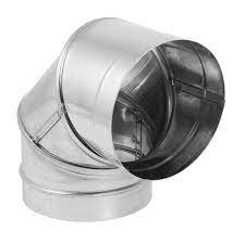 Picture of DuraVent 8890 8&quot; Double Wall 90 Degree Elbow