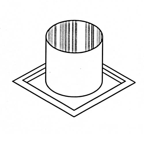 FMI FST10 12'' Firestop Thimble