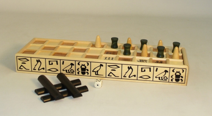 Picture of WorldWise Chess 21241 Wood Senet Game