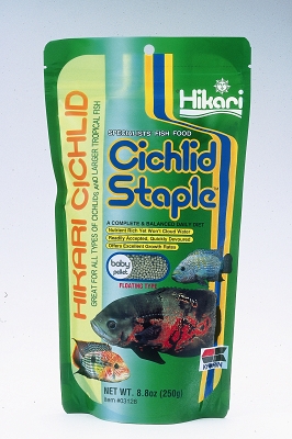 Picture of Hikari Sales U.S.A US03128 Cichlid Staple - Baby 8.8 oz.