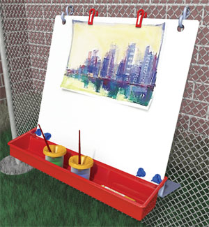 Picture of Manta Ray S3101 Single Hanging Fence Easel