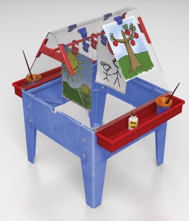 Picture of Manta Ray S13518 Toddler Basic Easel - Blue Frame