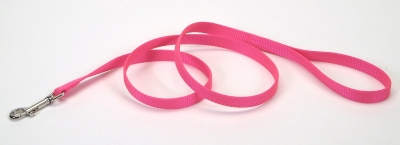 Picture of Coastal Pet Products CO04411 .75 in. Nylon Web Lead - Neon Pink