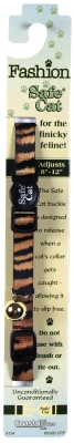Picture of Coastal Pet Products CO06782 .38 in. Adjustable Breakaway Collar - Tiger