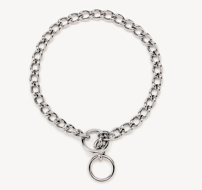 Coastal Pet Products CO09323 20 in. Titan Chrome Choke Collar - Medium