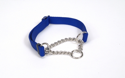 Picture of Coastal Pet Products CO51356 18 .63 Check Choke - Blue 10-14 in.
