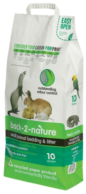 Picture of Fibrecycle Usa BC40110 10 Liter Back-2-Nature Small Animal Litter