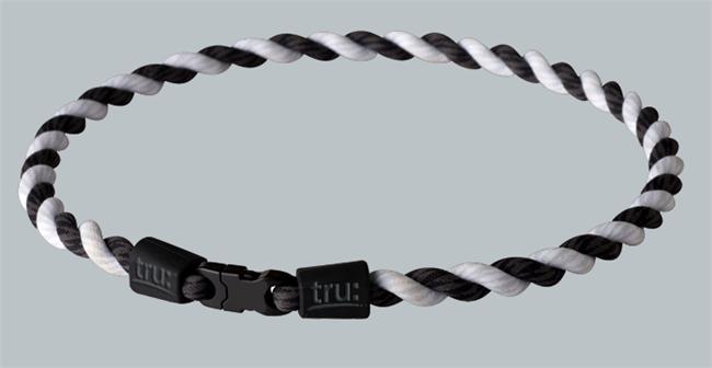 Picture of Encore Select TRU-76 Small Performance Titanium Necklaces - Black and White