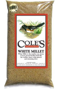 Picture of Coles Wild Bird Products Co COLESGCMI10 White Millet 10 lbs.