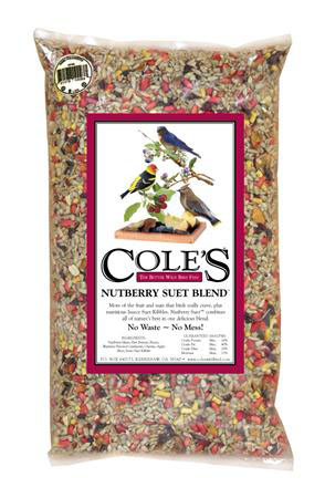 Picture of Coles Wild Bird Products Co COLESGCNB10 Nutberry Suet Blend 10 lbs.