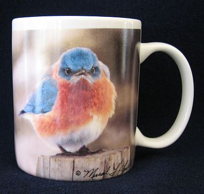 Picture of Songbird Essentials SEEK7035 15 oz Mad Bluebird Mug