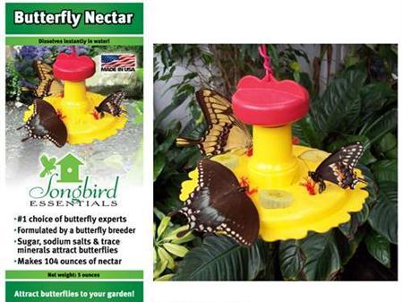 Picture of Songbird Essentials SE78215 Butterfly Feeder  -  Nectar Combo